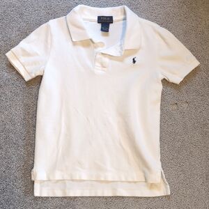 Polo by Ralph Lauren White Kids Polo Shirt